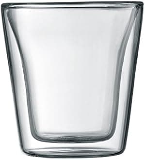 Bodum Canteen Double Walled Glasses, Set of 2 - 3 Oz