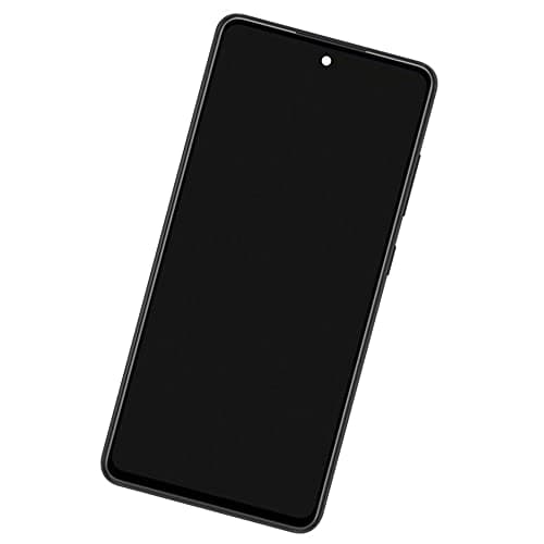 Screen Replacement LCD Display Touch Digitizer Assembly for Samsung A52 5G A526U SM-A526T SM-A526V SM-A526A SM-A526B SM-A526U1 SM-A526W 6.5"(Black with Frame)
