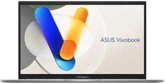 ASUS 2024 Vivobook 17.3” Laptop, FHD Display, Intel Core 7 150U, 16GB RAM, 512GB SSD, Fingerprint Sensor, HD Front Camera, Windows 11 Home; Cool Silver