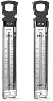 Polder THM-515 Candy/Jelly/Deep Fry Thermometer, Stainless Steel, Set of 2