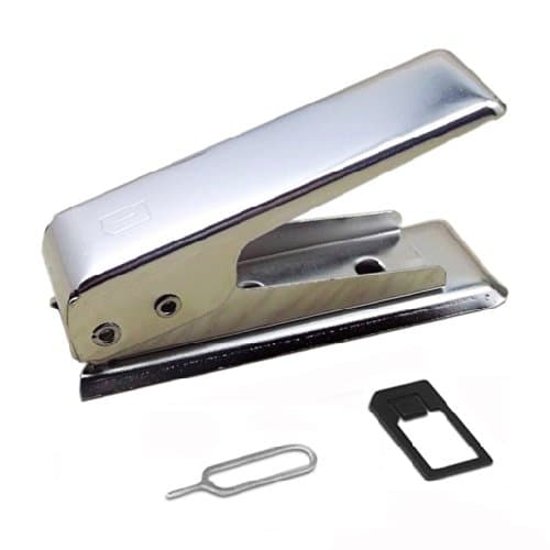 Season.C® Micro SIM Card Cutter for iPhone 4/4S Sim Card Adapters + Metal Tray + 1 Sim Adapters + 1 Pin