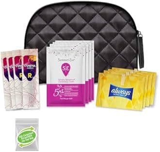 Convenience Kits International Women’s “On-The-Go” Feminine Care Travel Essentials Featuring: Popular Brands You Know and Trust