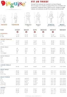 Disguise Child Small 4-6