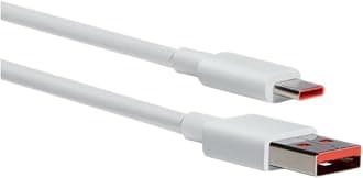 Xiaomi Mi USB-A to Type-C Cable 6A 1m White EU BHR6032GL