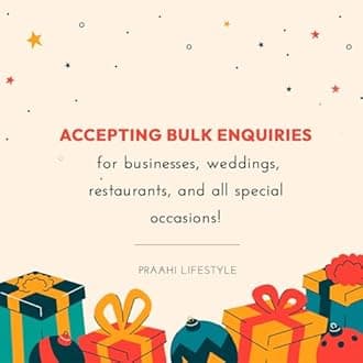 Ceramic Biryani/Curd/Dahi Handi Set with lid | Yellow Blue Handpainted Rice Pot for Serving Dal, Curry - Set of 3 | 1250 ML, 900 ML, 600 ML | Best for Wedding Gift