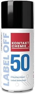 Kontakt Chemie | Label Off 50 for Removing Self-Adhesive Labels | 100ml