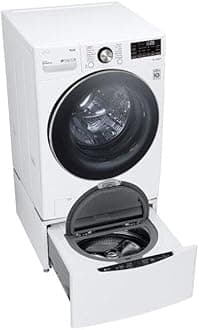 WM4200HWA 5.0 cu ft Front‑Load Washer, Steam Wash, Allergiene™ Cycle, Large Capacity, SmartThinQ® Wi‑Fi Enabled, White
