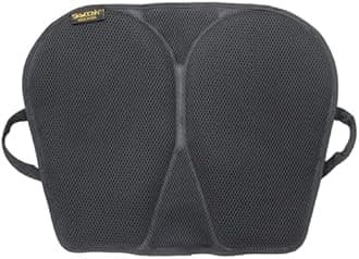 Skwoosh Travel Seat Pad Cushion - Gel, mesh Fabric, Foldable, Handles, Waterproof, Lightweight - for Travel, Pilots and Office - Command Pilot