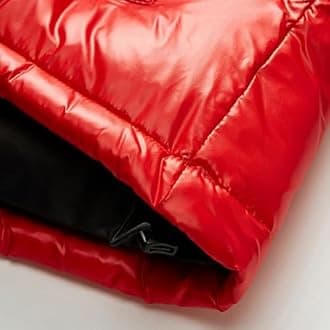 JEsilunmaMY Men's Thermal Shiny Hooded Puffer Jacket Winter Coats Water-Resistant Down Coats Insulated Padded Puffy Coat