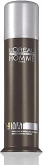 L'Oréal Professionnel Paris Styling Pomade For Men - Medium Hold and Matte Finish, Styling Cream For All Hair Types