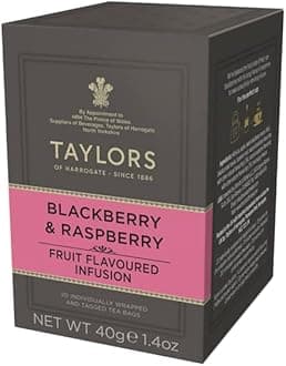 Blackberry & Raspberry Herbal Tea, 20 Teabags