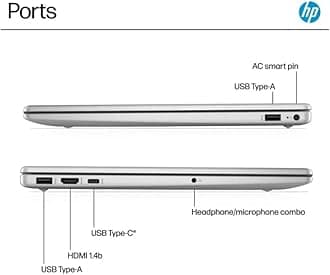HP 15.6" Touchscreen Laptop, Lifetime Office 2024, Intel 13th Core i3-1315U(Beats i5-1135G7), 32GB RAM, 1TB PCIe SSD, Ai Copilot, Long Battery Life, Type C, Windows 11 Pro,W/BTP Bundle