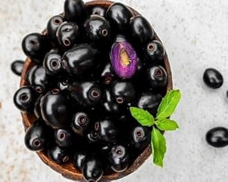 New Fresh 80pcs Jamun Fruit Seeds