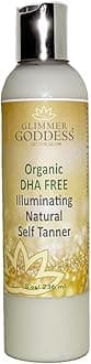 Organic DHA FREE Self Tanner - (Dark) Sunless Tanning Lotion 8 oz