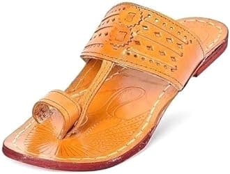 Royal Khwaab Kolhapuri Chappal for Men|Kolhapuri Slippers for Men|Kolhapuri Shoes for Men|Leather Slippers for Men|Wedding Slippers for Men-B1