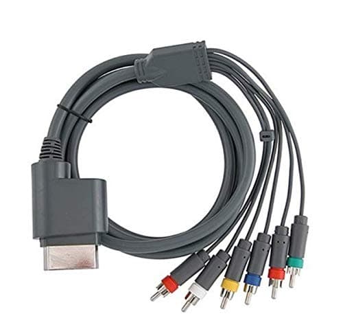 HD TV Component Composite Audio Video AV Cable Wire 6 Feet For Official Microsoft XBOX 360 Game