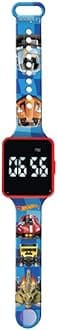 – DMW060HW Hot Wheels Digital Watch, 12-Hour or 24-Hour time Display, Blue