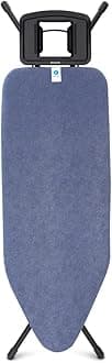 Brabantia Wide Ironing Board, Denim Blue