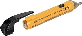 Klein Tools NCVT1PKIT Electrical Tester Kit with Non-Contact Low Voltage Tester, 50 to 1000V AC and GFCI Receptacle Tester, 2-Piece