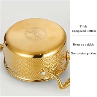 Chafing Dish Buffet Set, Stainless Steel Catering Food Warmers with Lid & Holder and Fuel Can for Weddings Parties Banquets Catering Events/Rose Gold