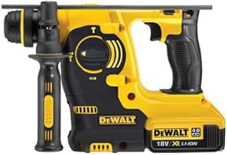 DeWalt 18V XR Lithium-Ion SDS Plus Rotary Hammer Drill includes 2 x 4Ah Batteries Yellow/Black