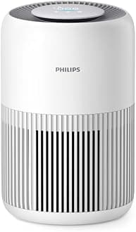 Philips AC0920 Smart Air Purifier for Home| Real Time AQI Display | Covers upto 300 sqft|Removes 99.97% of Viruses,Allergens,Dust and PM2.5 |HEPA Filter| Life Upto 9000 Hrs | Ideal for Bedrooms, White