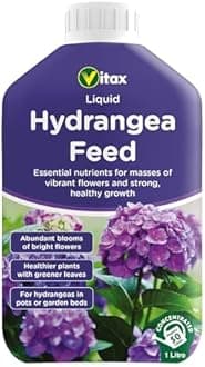 VIitax Hydrangea Liquid Feed. For bigger blooms of flowers. Concentrated 1 Litre - Makes 225 Litres