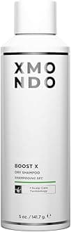 Hair BOOST X Dry Shampoo, Zero Residue, Formulated with Saw Palmetto to Promote Scalp Care, Clinically Tested, Dermatologist Tested, Talc-free, Benzene-free, Free of aluminum starch, 5 oz