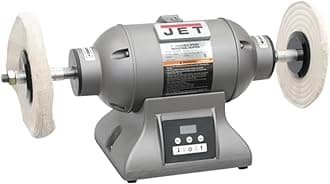 JET 8-Inch Industrial Bench Buffer, Variable Speed, 1 HP, 115/230V 1Ph (IBG-8VSB)