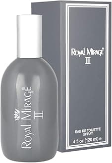 Royal Mirage II Eau De Cologne for Men | Long-Lasting Perfume | Luxury Perfume for Men | Fresh, Floral & Woody Notes | Versatile Everyday Use | Gift for Man | 120ml