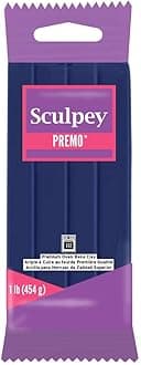 Polyform Sculpey Clay Set, Pe1, Ultramarine Blue Hue, 1 lb