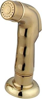 Kingston Brass Gourmetier KBS792SP Kitchen Faucet Sprayer, Polished Brass