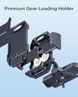 APPS2Car Car Phone Holder CD Slot Mount 360° Rotation Car CD Phone Holder Release in One Hand Compatible with iPhone15/14 Series, Galaxy S22 S21, etc