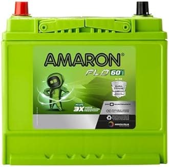 Amaron FLO Automotive Battery - 80D23L (AAM-FL-00080D23L), 12 Volt
