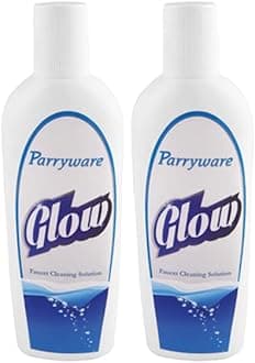 Glow Faucet Cleaning Solution | Removes Hard Water Stains, Limescale, Soap Scum | Concentrated Tap Cleaning Liquid | Easy To Use | Gives Shine To Dull Taps | 200ml | Pack of 2 | T992499