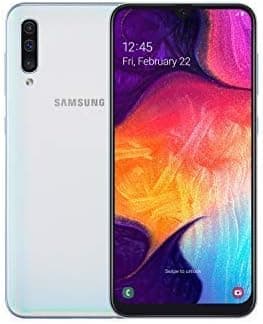 Samsung SM-A505FZWSBTU Galaxy A50 Smartphone 128GB Unlocked Sim-Free - White A (Renewed)