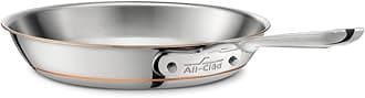 All-Clad 6110 SS Copper Core 5-Ply Bonded Dishwasher Safe Fry Pan/Cookware, 10-Inch, Silver by All-Clad