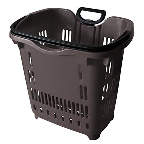 Rolling Shopping Baskets (Warm Gray)