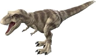 - De-Lite 2025 Action Figures Soft Touch Vinyl Plastic Collectible Model Toys… (Trex Dinosaur World Rebirth Collection Figure with Super Deluxe Articulation, 30 cm Long)