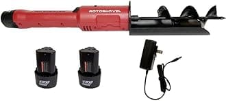 Rotoshovel - Powered Handheld Shovel with Auger & Safety Shutoff for Gardenin...