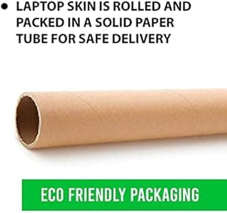 Full Laptop Skin Stickers HD Quality Sticker for Laptops Upto 15.6" (Dustproof|Waterproof|Scratchproof|Reusable) - Different FL RON1