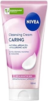 Daily Essentials Gentle Cleansing Cream Wash for Dry & Sensitive Skin (150ml) by Nivea