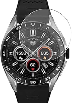 3-Pack Tempered Glass Screen Protector, compatible with TAG HEUER CONNECTED CALIBRE E4 42mm 9H Protective Guard Film Protectors