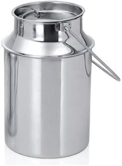 BHATI Stainless Steel Ghee can/Oil Container/Milk Pot/Milk Can (3Ltr)