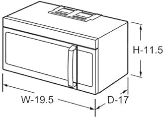 Glassiano Floral Brown Printed Microwave Oven Cover for Panasonic 20 Litre Convection Microwave Oven NN-CT265MFDG