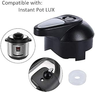 Wocst Steam Release Handle,Float Valve Replacement Parts with Anti-Block Shield For Instant Pot IP-LUX Mini,IP-LUX50,IP-LUX60 and IP-LUX80 (LUX)
