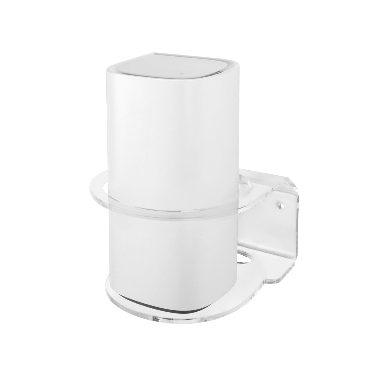 Wall Mount Compatible with Linksys Velop Pro WiFi 6E Mesh System and TP-Link Deco X90 AX6600, Sturdy Acrylic Stand Mount (Pack of 1)