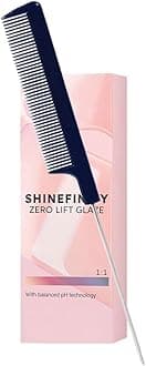 Shinefinity Zero Lift Glaze 00/56 Pink Booster Demi-Permanent Hair Color 2oz and M Hair Designs Tail Comb (Bundle)