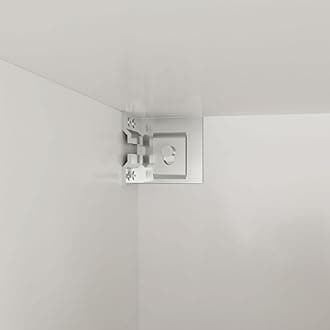 FAMAPY Wall-Mounted Kitchen Pantry Kitchen Storage Cabinet with Countertop, Pantry Cabinet with Drawers & Doors, Wall Cabinet for Kitchen White and Oak