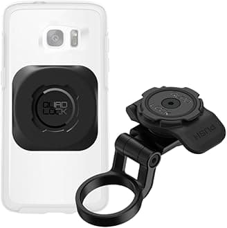 Quad Lock Stem Cap Bike Phone Mount (Adjustable) Kit with Universal MAG Adapter for Smartphones